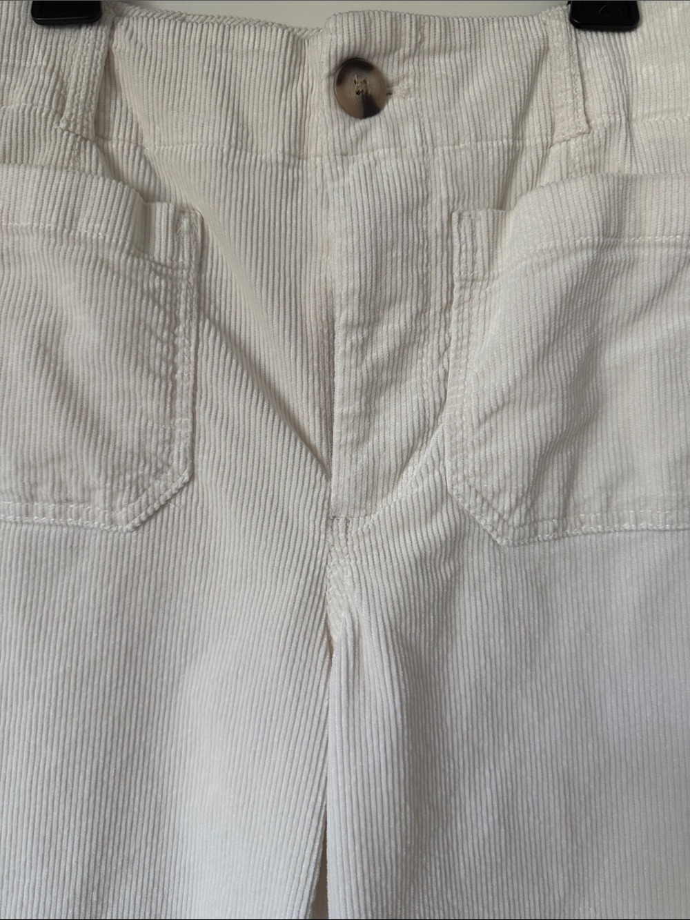 Maeve The Colette Bow corduroy crop wide leg trousers size 25 - Picture 7 of 8